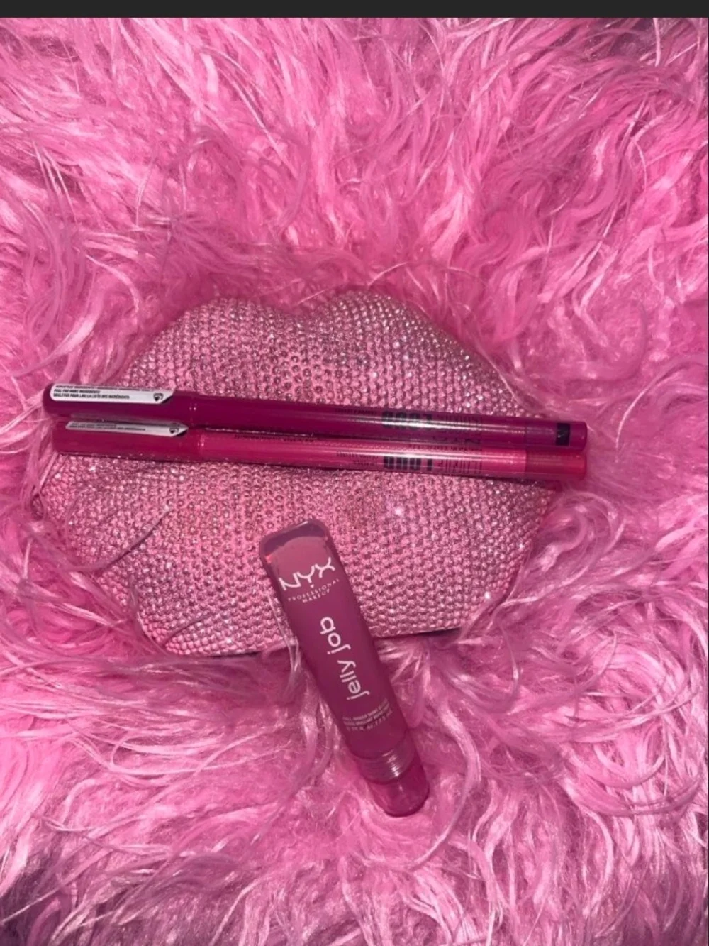 NYX Jelly Pink  Lip Gloss & Lip Liners – Pink